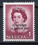 [Statehood - Issues of 1964 and 1969 Overprinted "STATEHOOD 1st MARCH 1967", type BA5]