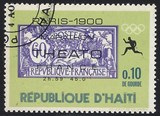 [Winners of Olympic Marathon showing Commemorative Inscription and Stamp of "Host" Country, tegund KV]