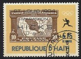 [Winners of Olympic Marathon showing Commemorative Inscription and Stamp of "Host" Country, tegund KW]