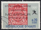 [Winners of Olympic Marathon showing Commemorative Inscription and Stamp of "Host" Country, tegund KY]