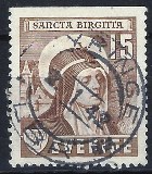 [St. Bridget of Sweden - Inscription "SANCTA BIRGITTA", タイプ BV]
