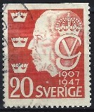 [The 40th Anniversary of the Reign of Gustav V, Scrivi CU3]