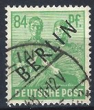 [BERLIN in Black Overprint on "Allied Occupation Zone" Stamps, type A15]