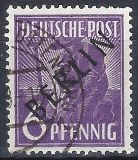 [BERLIN in Black Overprint on "Allied Occupation Zone" Stamps, type A1]