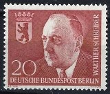 [In Memorial of Walther Schreiber(1884-1958) - Mayor of Berlin 1953-1954, Tüüp DF]