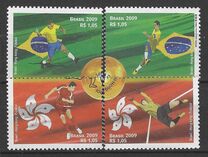 [Diplomatic Relations Brazil-Hong Kong - Football, type EFW]