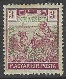 [Hungary Postage Stamps Overprinted, type D1]