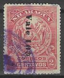 [Coat of Arms Stamps of 1905 Surcharged Downwards, típus AJ21]