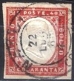 [King Victor Emmanuel II - This Issue Vary Greatly in Colour, Typ D11]