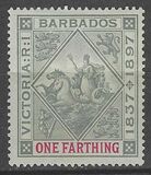 [The 60th Anniversary of Queen Victoria's Regency. White Paper, tegund J]