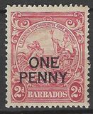 [No. Overprinted "ONE PENNY", 유형 AC]
