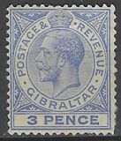 [King George V - Different Watermark, type J13]