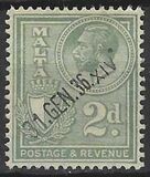 [Re Ġorġ V u arma ta' Malta u Sett Definittiv - iskritti POSTAGE & REVENUE, Tip X14]