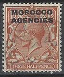 [Great Britain Postage Stamps Overprinted "MOROCCO AGENCIES", type I2]