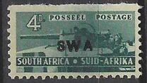 [South Africa Postage Stamps Overprinted "SWA", Scrivi BB22]