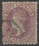 [Queen Victoria - Exists also Rouletted on 2 Sides, type C1]