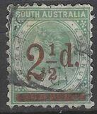 [Queen Victoria - Surcharged, type J1]