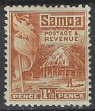 [Samoa Postage & Revenue, tip N4]