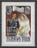 [Cyclone Relief - Issue of 1981 Surcharged, jenis ACF]