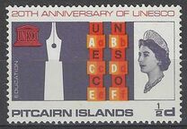 [The 20th Anniversary of UNESCO, type BL]
