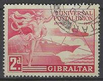 [The 75th Anniversary of the Universal Postal Union, प्रकार AB]