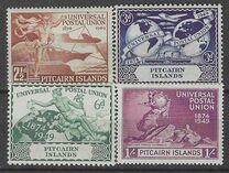 [The 75th Anniversary of U.P.U., tegund O]
