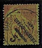 [French Colonies General Issues Postage Stamps Surcharged, type H]