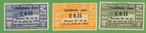 [Airmail - Previous Issue of 1941 Surcharged Habilitado para C 0.15 Decreto No. 16 de 28 abril de 1947, tegund GI]