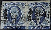 [Miguel Hidalgo y Costilla, 1753-1811 - Handstamped with District Name, type A]
