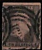 [King Friedrich Wilhelm IV - Hatched Background, Engraved, type A4]