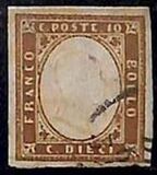 [King Victor Emmanuel II - This Issue Vary Greatly in Colour, тип D4]
