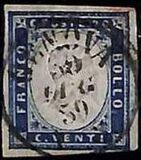 [King Victor Emmanuel II - This Issue Vary Greatly in Colour, type D8]