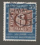 [The 100th Anniversary of the German Stamp, type D]