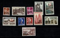 [Stamps of France Surcharged, type CW]