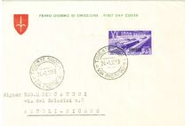 [The 20th 1000-Mile Auto Race - Italy Postage Stamp Overprinted "AMG-FTT", type CF]