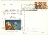 [Cardinal Massaia - Italy Postage Stamp Overprinted "AMG-FTT", Tipo BZ]