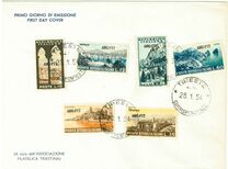 [Landscapes - Italy Postage Stamps Overprinted "AMG-FTT", Tip CQ]