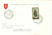 [Exhibition of the Works of Luca Signorelli - Italy Postage Stamp Overprinted "AMG-FTT", වර්ගය CO]