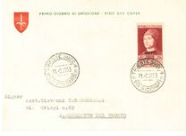 [Antonello da Messina - Italy Postage Stamp Overprinted "AMG-FTT", type CE]