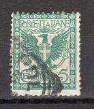 [Definitives - Eagle with Coat of Arms - Victor Emmanuel III, 1869-1947, type AJ]