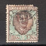 [Definitives - Eagle with Coat of Arms - Victor Emmanuel III, 1869-1947, type AL]