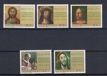 [50º anniversario dell'ordinazione sacerdotale di Sua Santità Paolo VI - Stampatore: i.p.s. officina carte valori, Roma, Scrivi LI]