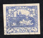 [Definitives - Inscription: "ČESKO POSTA SLOVENSKÁ", tegund D2]