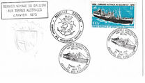 [Airmail - Antarctic Voyages of the "Gallieni" (Supply Ship), प्रकार BX]