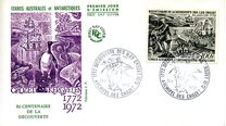 [Airmail - The 200th Anniversary of Discovery of Crozet Islands and Kerguelen, typ BP]