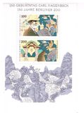 [The 150th Anniversary of the Birth of Carl Hagenbeck, Dealer in Animals, type BEY]