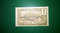 [Issues of 1907-1922 Overprinted "AFRIQUE EQUATORIALE FRANCAISE", type F]