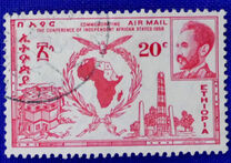 [Airmail - Conference of Independent African States, Accra, Tip LL1]
