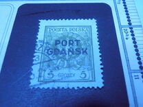[Polish Postage Stamps Overprinted "PORT GDAŃSK", type A3]