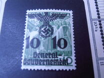 [Polish Postage Stamps Overprinted, Scrivi D4]